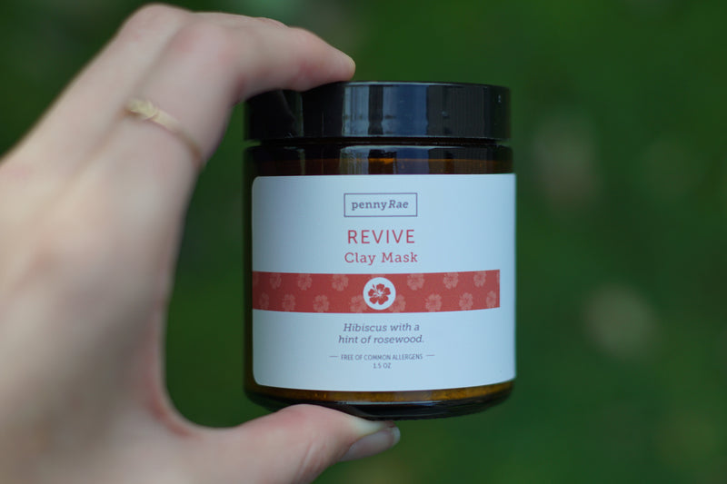 Revive French Clay Mask: Hibiscus w/ A Hint of Rosewood