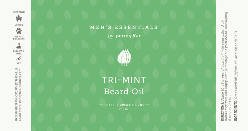 Tri-Mint Beard Oil